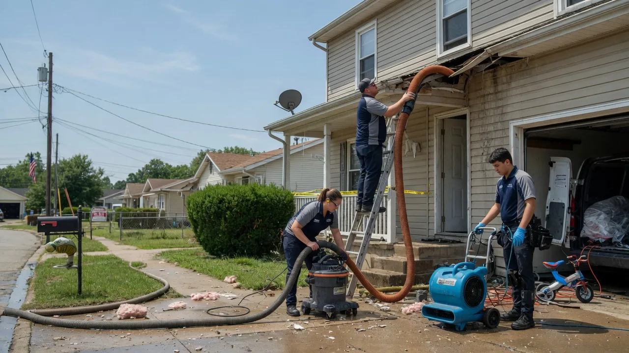 Water Damage Restoration in Pollock, LA near me